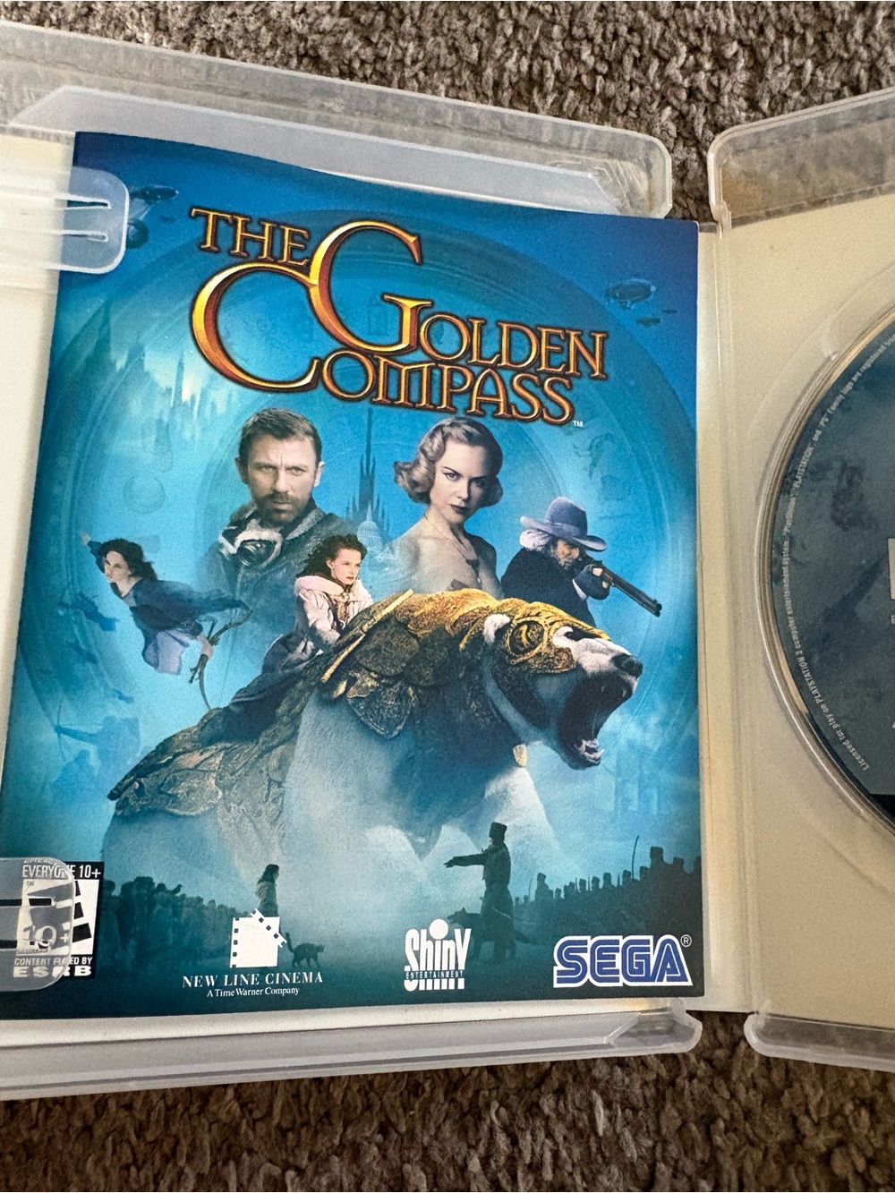 The Golden Compass (Sega) - Blue Game Cover